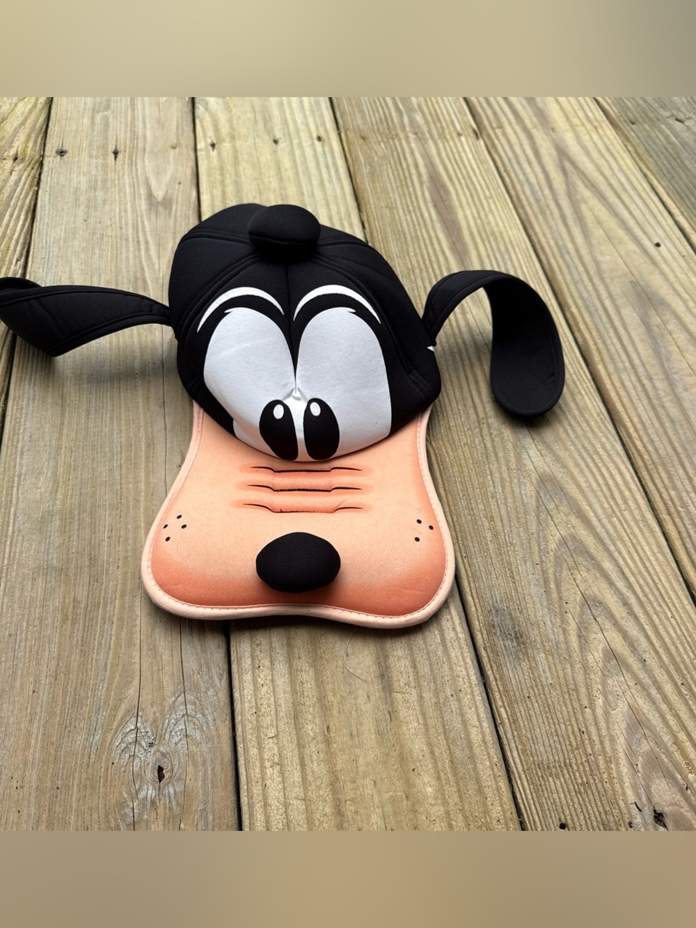 RARE 80s Vintage Walt Disney World Parks Goofy Hat Foam Cap with Ears Adult run